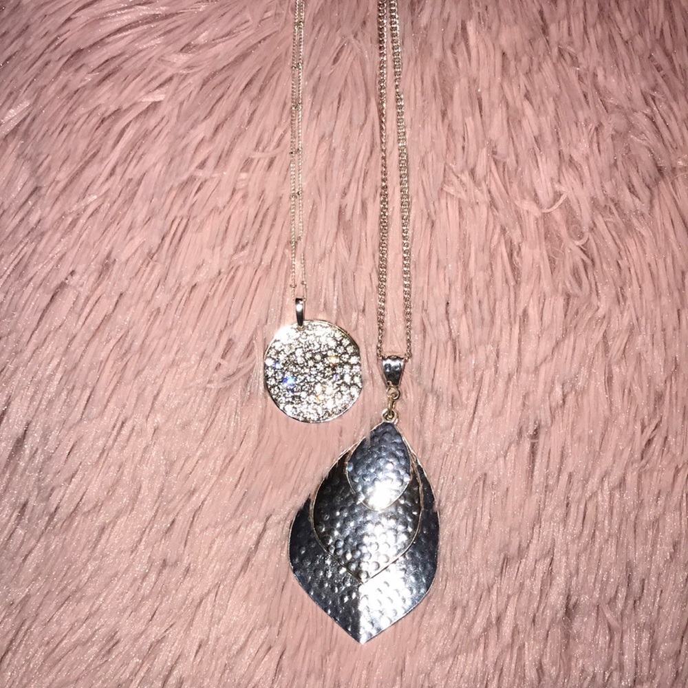 2 long necklaces
